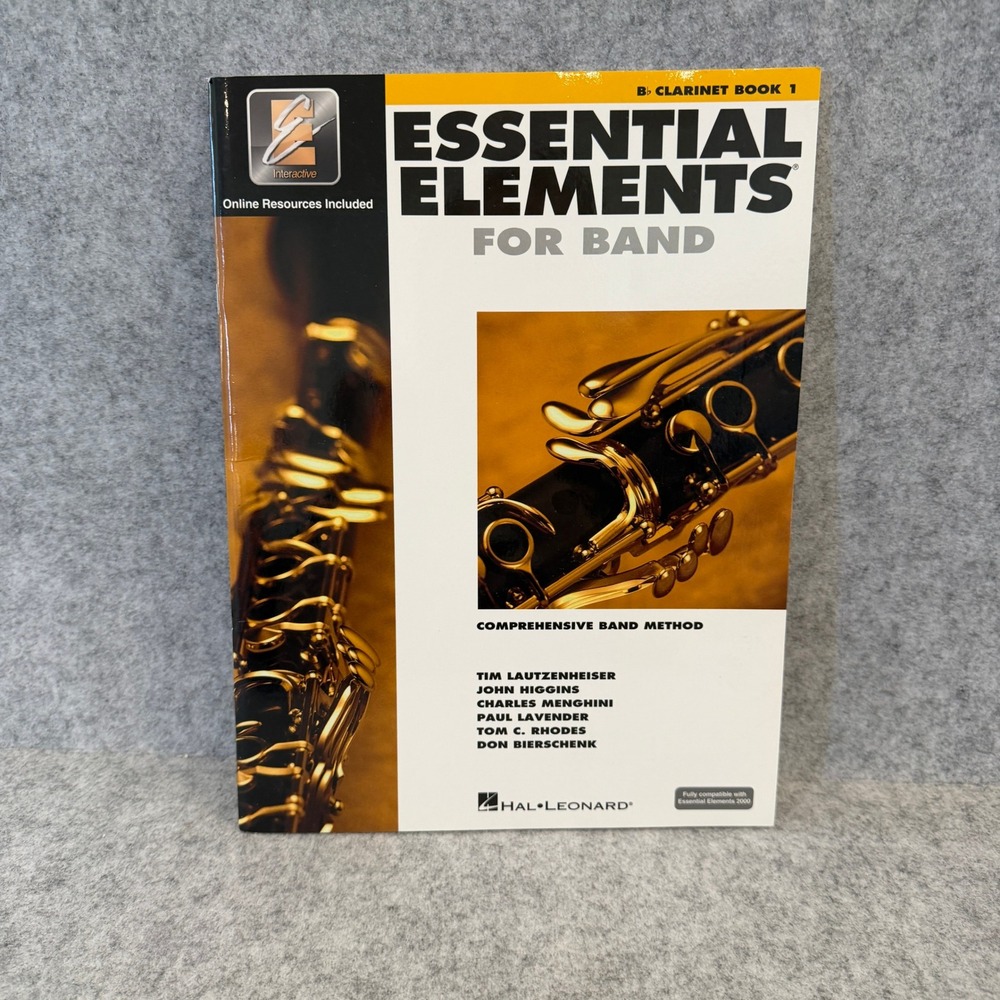 Essential Elements for Band - Bb Clarinet - Book 1 published by Hal Leonard